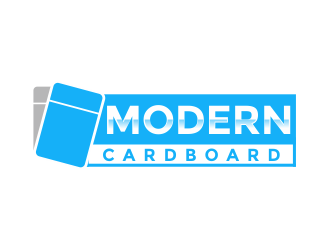Modern Cardboard logo design by Girly