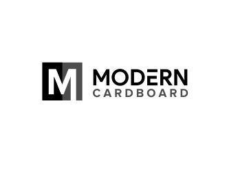 Modern Cardboard logo design by amar_mboiss