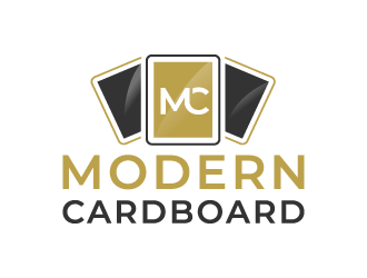 Modern Cardboard logo design by akilis13