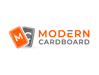 Modern Cardboard logo design by akilis13