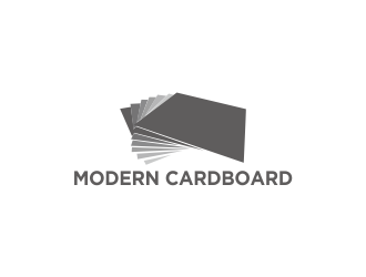 Modern Cardboard logo design by Greenlight