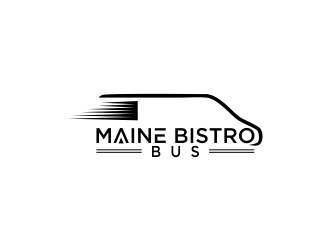 Maine Bistro Bus logo design by oke2angconcept