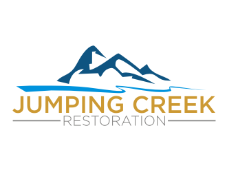 Jumping Creek Restoration logo design by Diancox