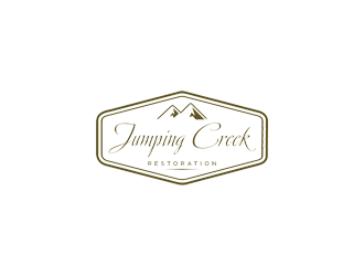 Jumping Creek Restoration logo design by jancok