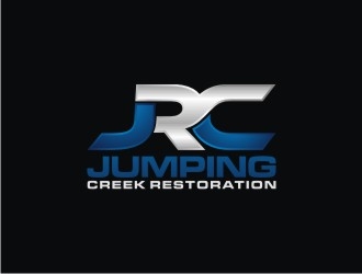 Jumping Creek Restoration logo design by agil
