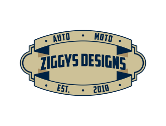 Ziggys Designs logo design by Kruger