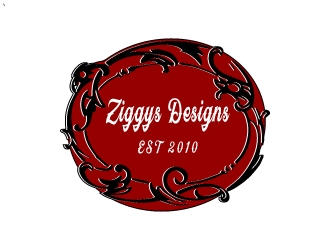 Ziggys Designs logo design by MUSANG