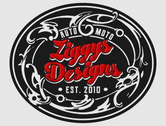 Ziggys Designs logo design by mirceabaciu