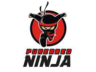 Purebred Ninja logo design by Optimus