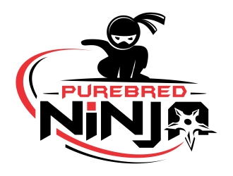Purebred Ninja logo design by ruki