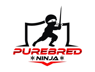 Purebred Ninja logo design by uttam