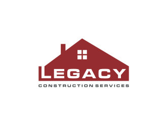 Legacy Construction Services, LLC logo design by bricton