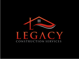 Legacy Construction Services, LLC logo design by bricton