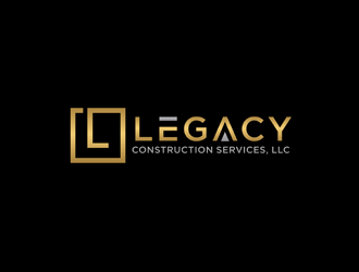 Legacy Construction Services, LLC logo design by bomie