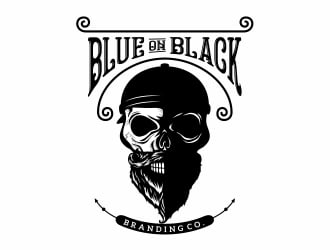 Blue On Black Branding Co. logo design by Eko_Kurniawan