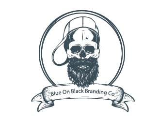 Blue On Black Branding Co. logo design by jhon01