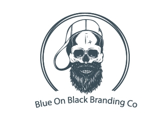 Blue On Black Branding Co. logo design by jhon01
