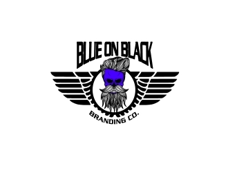 Blue On Black Branding Co. logo design by Jezzy