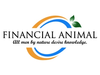 [Name] Financial Animal [Slogan or Tag Line] All men by nature desire knowledge. logo design by jetzu