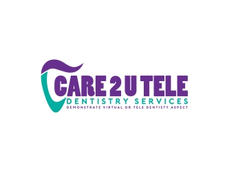 Care 2 U   Tele-Dentistry Services    logo design by fawadyk
