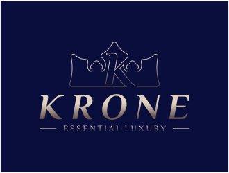 KRONE logo design by 48art