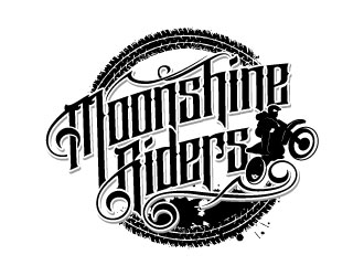 Moonshine Riders logo design by daywalker