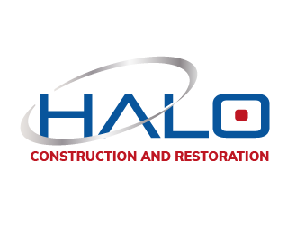 Halo Construction and Restoration logo design by prodesign