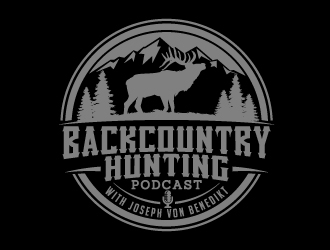 Backcountry Hunting Podcast logo design by jaize