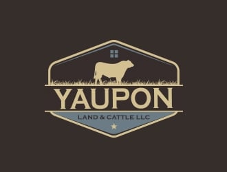 Yaupon Land & Cattle LLC logo design by MarkindDesign