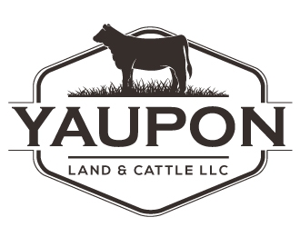 Yaupon Land & Cattle LLC logo design by Upoops