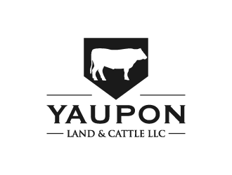 Yaupon Land & Cattle LLC logo design by pencilhand