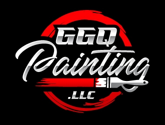 GGQ PAINTING, LLC logo design by ORPiXELSTUDIOS
