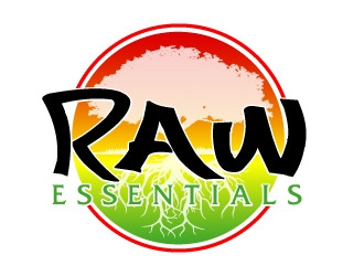RAW Essentials logo design by ElonStark