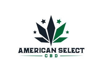 American Select CBD logo design by schiena