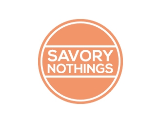 Savory Nothings logo design by harrysvellas