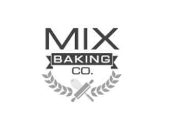 Mix Baking Co. logo design by kunejo