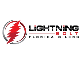 lightning bolt logo design by Upoops