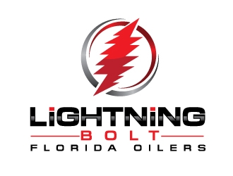lightning bolt logo design by Upoops