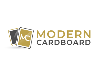 Modern Cardboard logo design by akilis13
