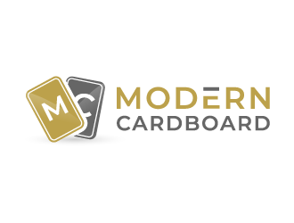 Modern Cardboard logo design by akilis13