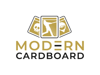 Modern Cardboard logo design by akilis13