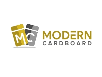 Modern Cardboard logo design by amar_mboiss