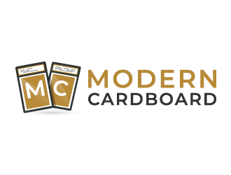 Modern Cardboard logo design by akilis13