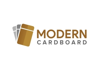 Modern Cardboard logo design by amar_mboiss