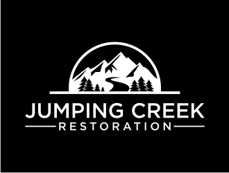 Jumping Creek Restoration logo design by nurul_rizkon