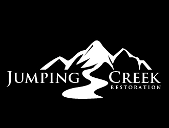 Jumping Creek Restoration logo design by shravya