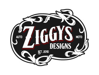 Ziggys Designs logo design by daywalker