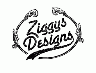 Ziggys Designs logo design by lestatic22