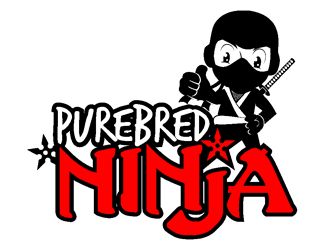 Purebred Ninja logo design by coco