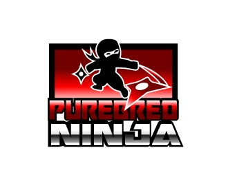 Purebred Ninja logo design by samuraiXcreations